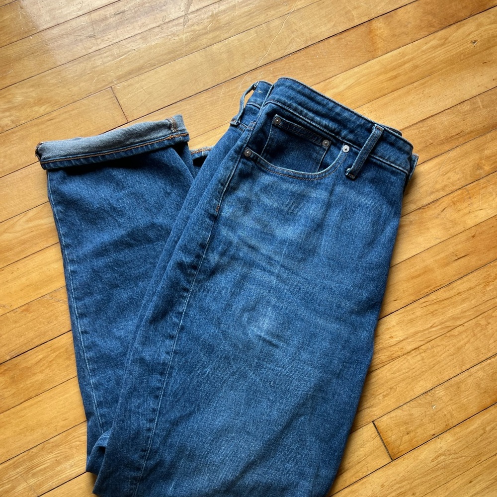 Madewell- Curvy Vintage Straight Jeans